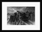 Union Navy Chasing Blockade Runner by Anonymous
