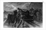 Union Navy Chasing Blockade Runner by Anonymous