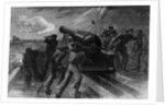 Union Navy Chasing Blockade Runner by Anonymous