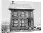 Children Leaving Abandoned House by Anonymous