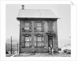 Children Leaving Abandoned House by Anonymous