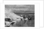 Civil War Water Battle by Anonymous