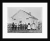 School Teachers Standing with Students by Anonymous