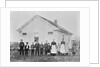 School Teachers Standing with Students by Anonymous
