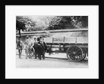 Gottlieb Daimler Posing with Others at Truck by Anonymous