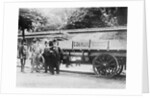 Gottlieb Daimler Posing with Others at Truck by Anonymous