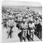 Soldiers Posing by Anonymous