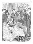 Men Daunting Woman with Gifts by Anonymous