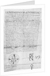 Bull of Pope Leo IX by Anonymous