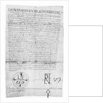 Bull of Pope Leo IX by Anonymous