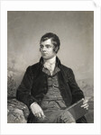 Portrait of Poet Robert Burns by Anonymous