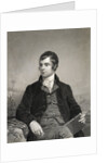 Portrait of Poet Robert Burns by Anonymous