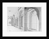 Drawing of Arcade Perspective by Anonymous