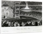 Interior of the Theatre Italien (Ovation of an Actor) by Eugene Lami