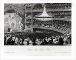 Interior of the Theatre Italien (Ovation of an Actor) by Eugene Lami