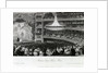Interior of the Theatre Italien (Ovation of an Actor) by Eugene Lami