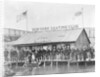 Skating Members in Front of Clubhouse by Anonymous