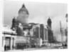 Ruined City Hall and Smoke by Anonymous