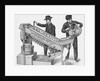 Two Men Using a Potato Sorting Machine by Anonymous