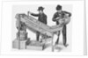 Two Men Using a Potato Sorting Machine by Anonymous
