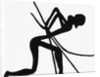 Profile Cave Drawing of an Archer by Anonymous