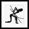 Profile Cave Drawing of an Archer by Anonymous