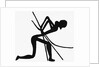 Profile Cave Drawing of an Archer by Anonymous