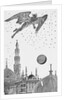 Illustration of the Devil Hovering over City of Constantinople by Anonymous