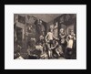 The Young Heir Taking Possession from the Series A Rake's Progress by William Hogarth