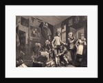 The Young Heir Taking Possession from the Series A Rake's Progress by William Hogarth