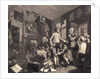 The Young Heir Taking Possession from the Series A Rake's Progress by William Hogarth