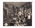 The Young Heir Taking Possession from the Series A Rake's Progress by William Hogarth