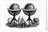 Earth Globe Designs with Various Shapes at the Base by Anonymous