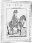 Illustration of Napoleon I on a Horse by Anonymous