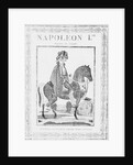 Illustration of Napoleon I on a Horse by Anonymous