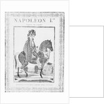 Illustration of Napoleon I on a Horse by Anonymous