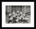 Football Team Relaxing by Anonymous