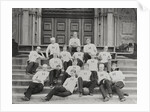 Football Team Relaxing by Anonymous
