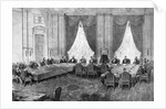 Engraving of the First Session of the Berlin Congress by Anonymous