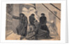 Kneeling Henry IV and Party Outside Doors of Building by Anonymous