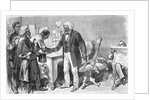 Man Shaking Hands with Frederick Douglass by Anonymous