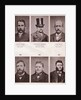 Most Wanted Men of 1890 by Anonymous