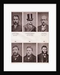 Most Wanted Men of 1890 by Anonymous