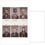 Most Wanted Men of 1890 by Anonymous