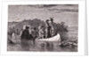 Marquette and Jolliet on Mississippi River by Anonymous