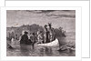 Marquette and Jolliet on Mississippi River by Anonymous