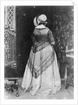 Rear View of Victorian Woman by Anonymous