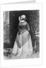 Rear View of Victorian Woman by Anonymous