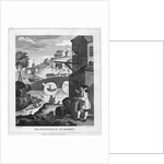 Hogarth Print on Perspective by Anonymous
