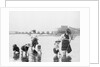 Children Crabbing on the Seashore by Anonymous